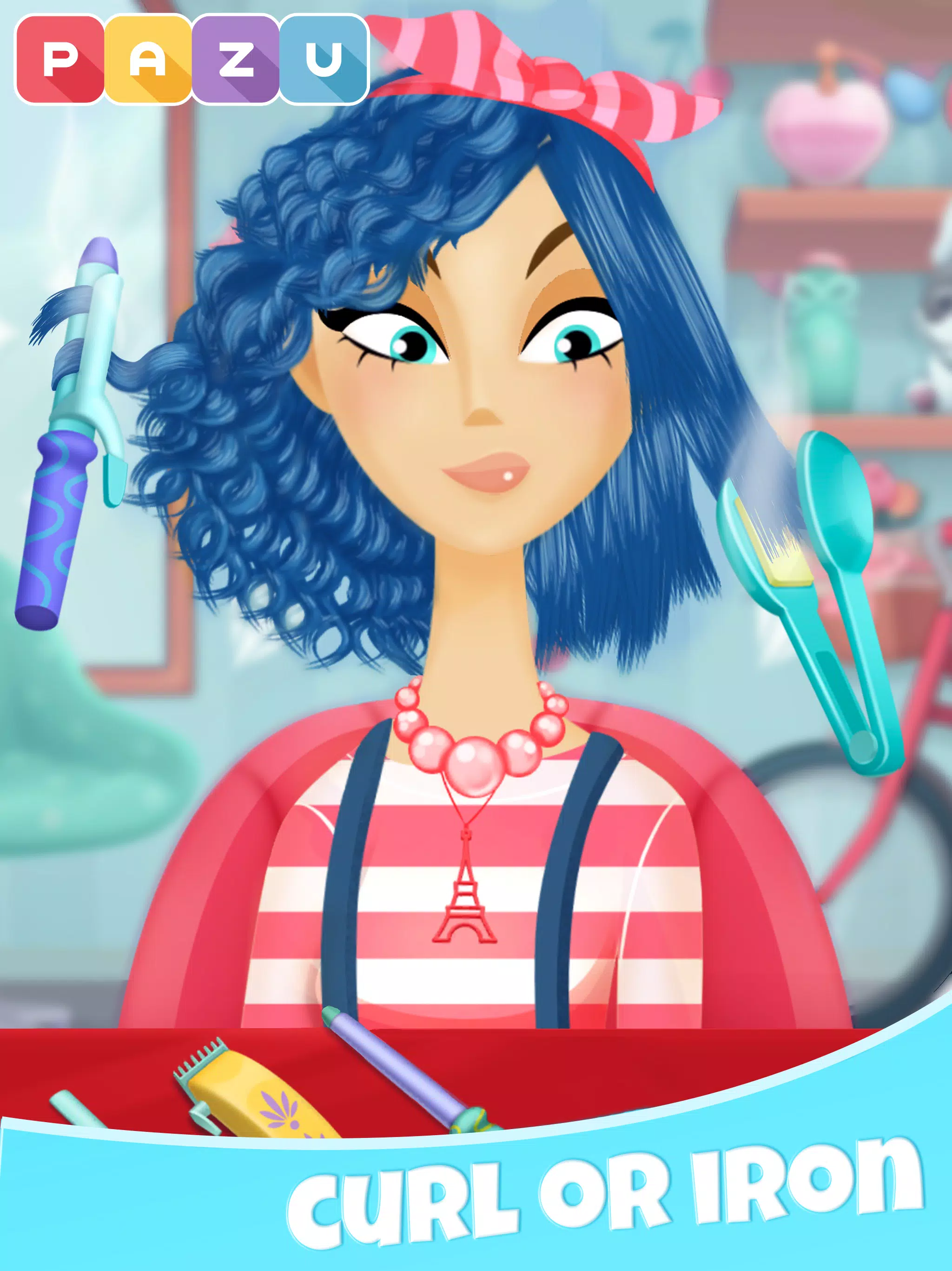 Pazu Girls hair salon 2 for Android - APK Download