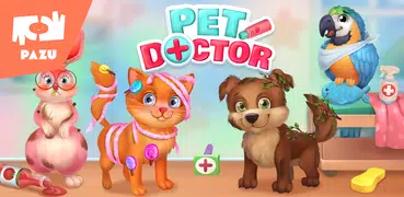 ペットドクター-子供向け動物ケアゲーム