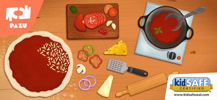 ピザメーカー-子供向けの料理とベーキングゲーム ポスター