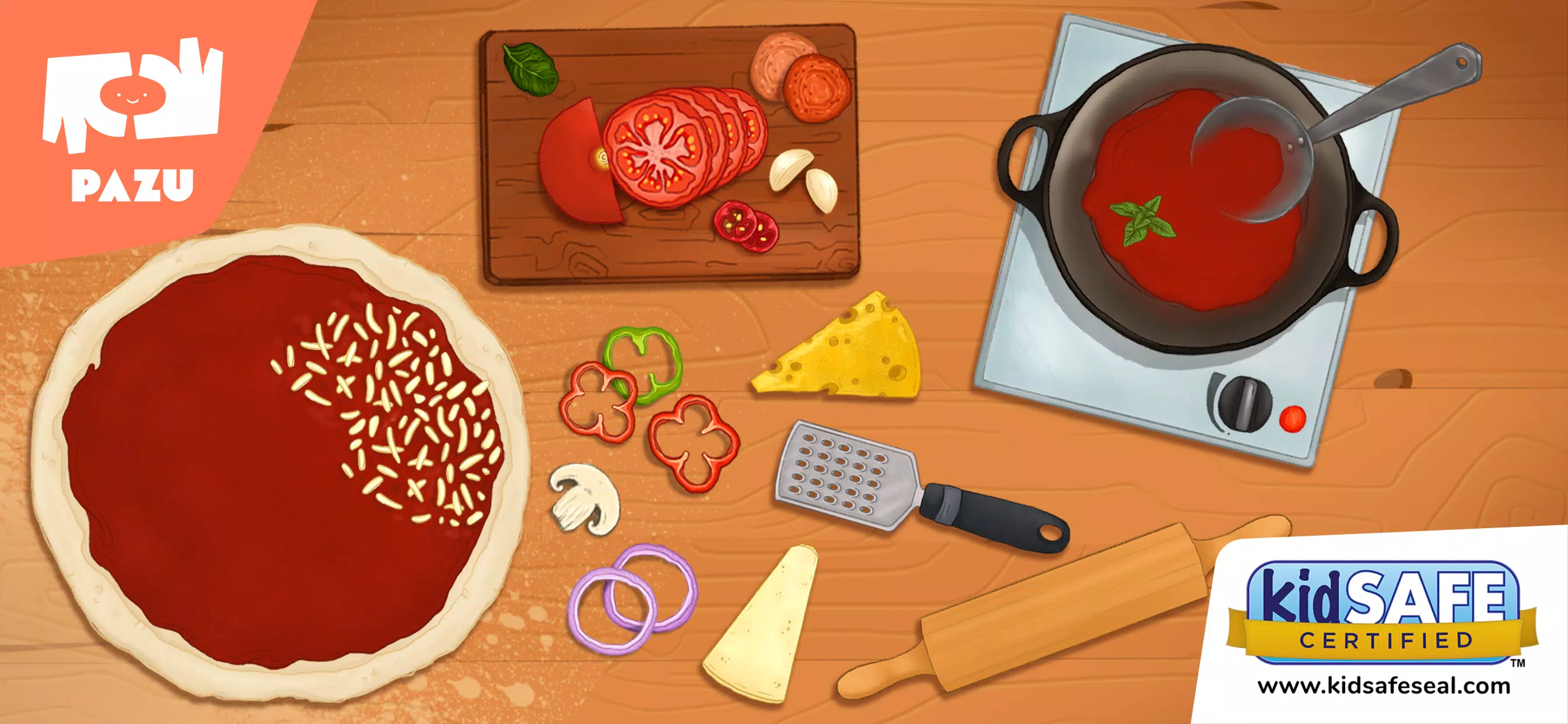 Download do APK de Jogos de culinária fazer pizza para Android