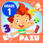 Math learning games for kids ไอคอน