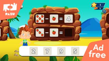 Math learning games for kids पोस्टर