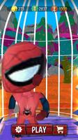 Spiderman Running Game 스크린샷 1