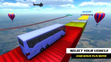 Mega Ramp truco : Car Games 3D captura de pantalla 1