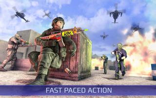 modern jogo de comando: Offline Fps Shooting games imagem de tela 1