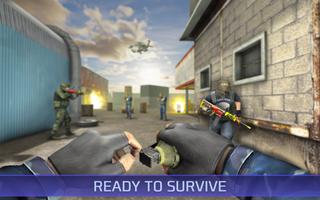 modern jogo de comando: Offline Fps Shooting games imagem de tela 2