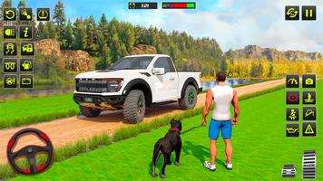 Offroad jeep Hill Driving Game poster