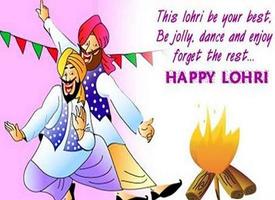 Happy Lohri Images 2024 Affiche