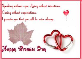 Happy Promise day Images 2024 plakat