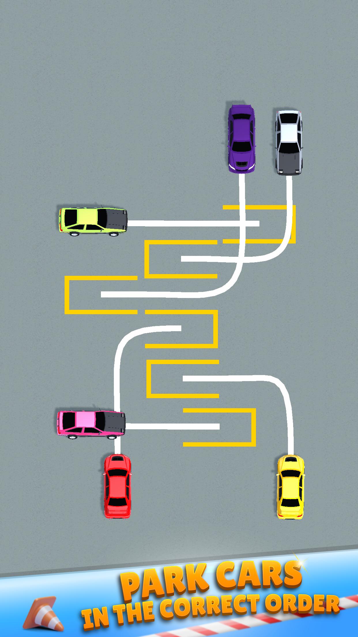 Parking order. Кар паркинг головоломка.