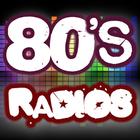 Música de los 80s Radios 图标