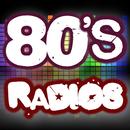 Música de los 80s Radios APK