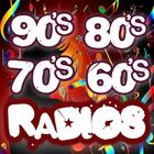 آیکون‌ Radios Música Retro 60s a 90s
