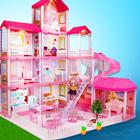 Girl Doll House Design icône