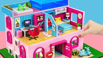 Girl Doll House Design capture d'écran 2