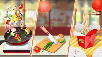 Chinese Food Maker Chef Games पोस्टर