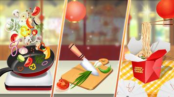 Chinese Food Maker Chef Games plakat