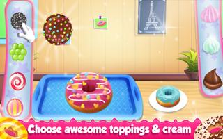 Donut Maker Girls Cooking Game screenshot 1