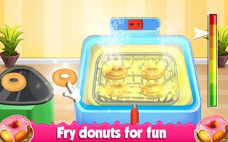 Donut Maker Girls Cooking Game capture d'écran 3