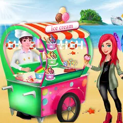 My Beach Ice Cream Shop Game APK download