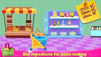 Pasta Cooking Home Chef Game capture d'écran 2