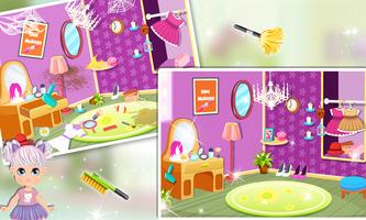 Messy Home Cleanup Doll House ảnh chụp màn hình 3