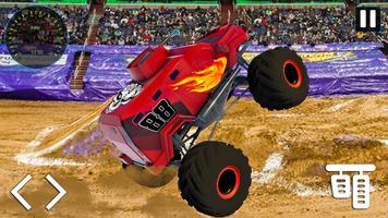 Demolition Derby Monster Truck الملصق
