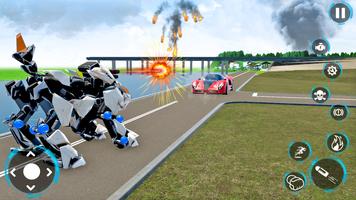 Car Robot Transform Robot Game captura de pantalla 3