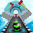 Rolling Ball Sky Race Games 3D أيقونة