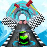 Rolling Ball Sky Race Games 3D أيقونة
