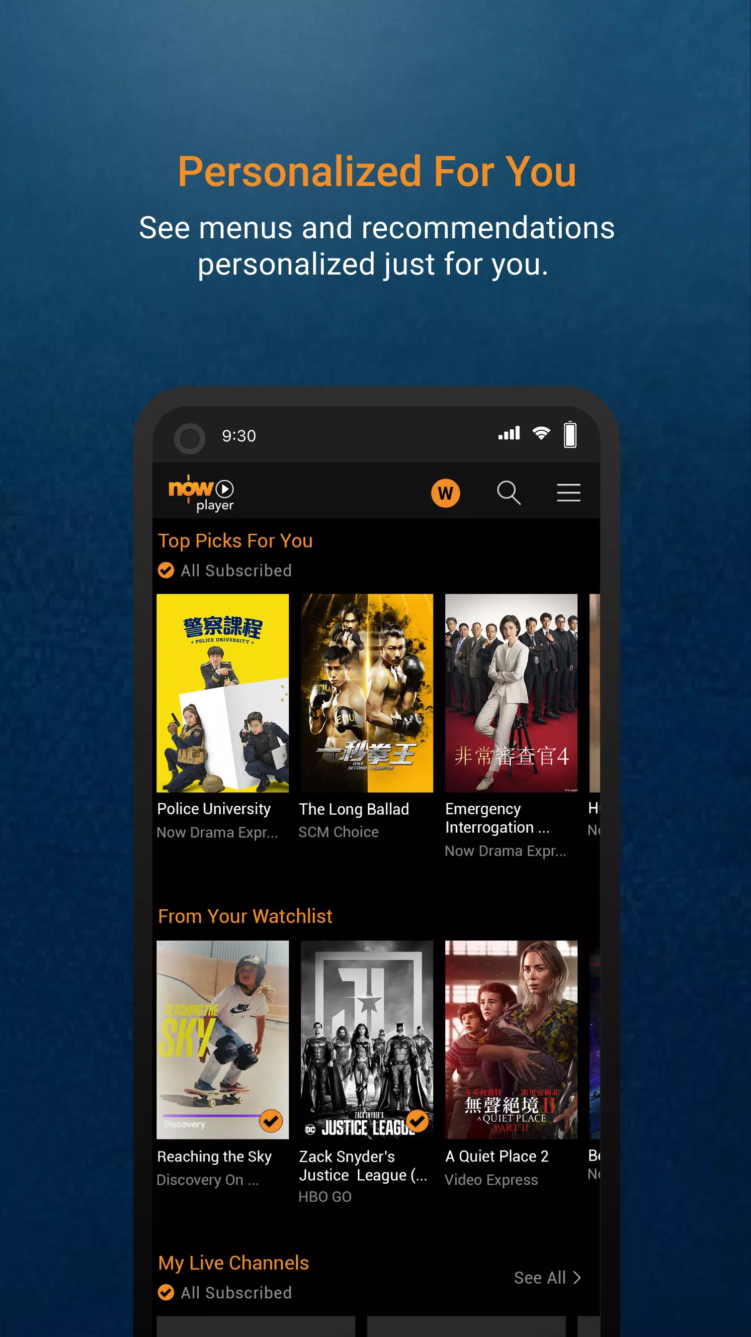 Download Display NOW TV Player MOD APK v1.4 for Android