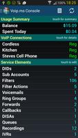 VoIP.ms Console Affiche