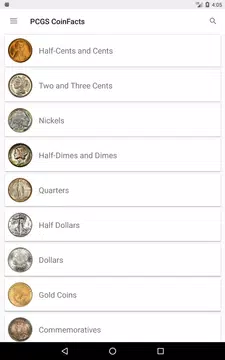 Screenshot 15 for PCGS CoinFacts - U.S. Coin Val