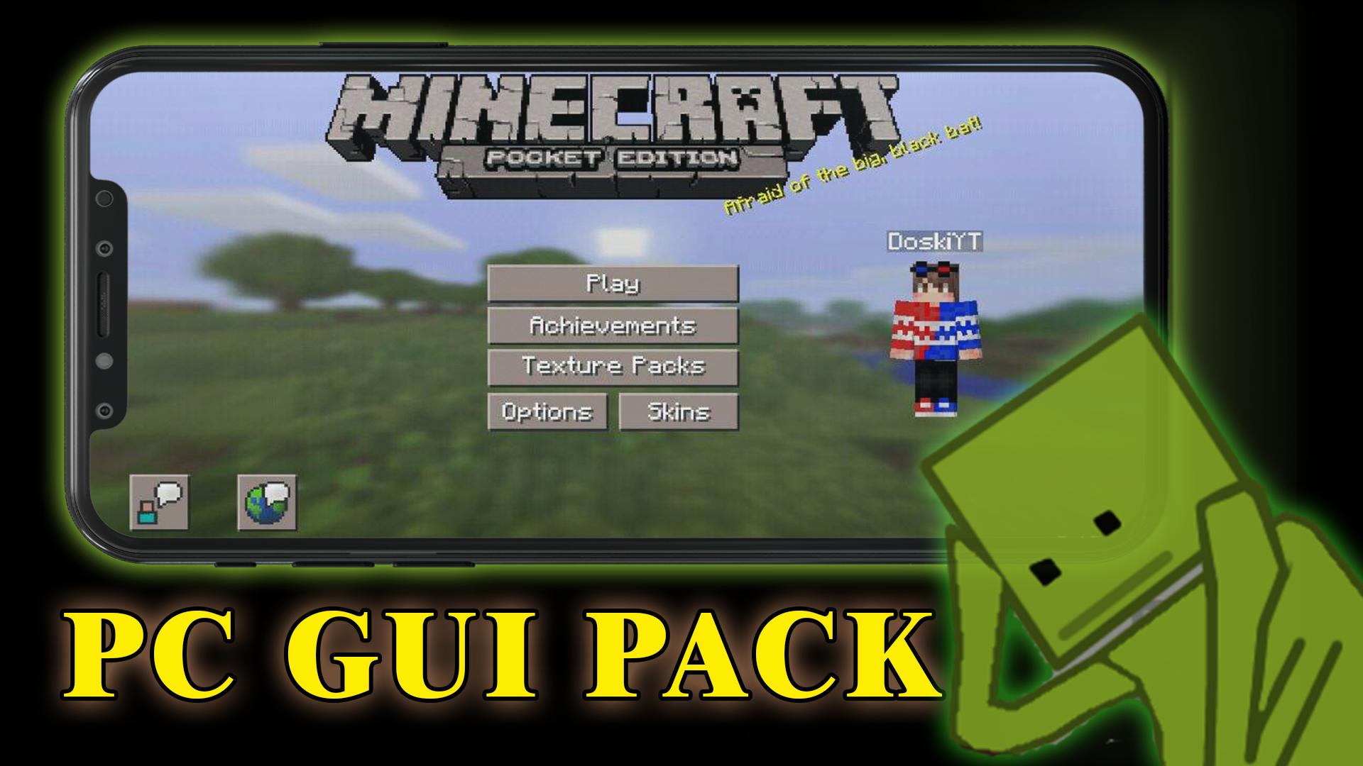 PC GUI Pack for Minecraft Mod APK for Android Download