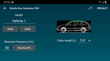 Woofer Box Calculator PRO স্ক্রিনশট 3