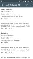 Philippine Charity Lotto Resul capture d'écran 3