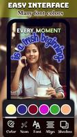 Add Text On Photo - Text Art โปสเตอร์
