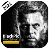 BlackPic Photo Editor ícone