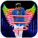Neon Spiral Line Photo Editor APK