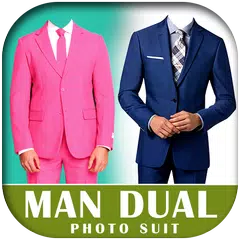 Man Dual Suit Photo Editor