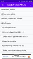 SPEEDY CURRENT AFFAIRS & G.K पोस्टर