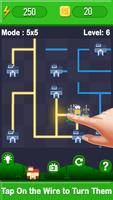 Connect Powerline Brain Puzzle poster