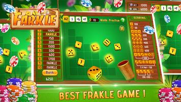 Royal Farkle Dice Affiche