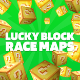 Lucky Block Race Maps for Minecraft PE