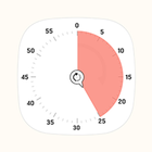 Visuele timer -Stopwatch-timer-icoon