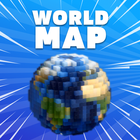 World Map for Minecraft icône