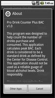 Pro Drink Counter Plus BAC imagem de tela 1