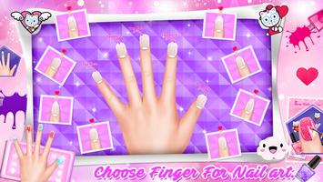 Hi Kitty Nail Salon پوسٹر