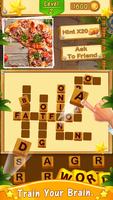 Word Crossword Picture Puzzle Affiche