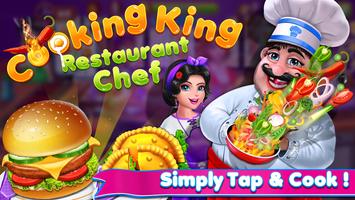 Cooking King Restaurant Chef Affiche